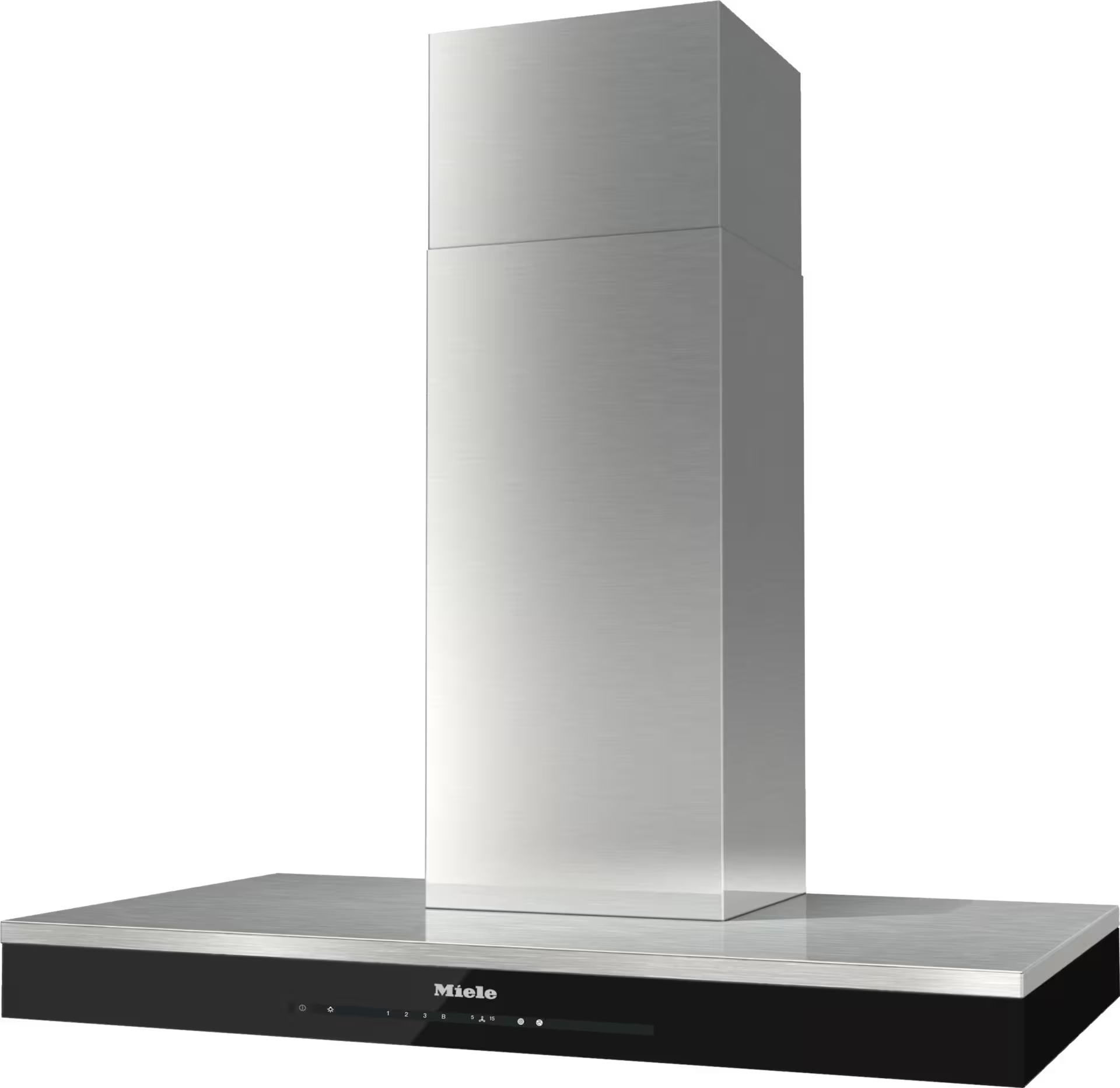 Hota cu montare pe perete DA 6698 W Puristic Edition 6000 Oţel inoxidabil, Miele